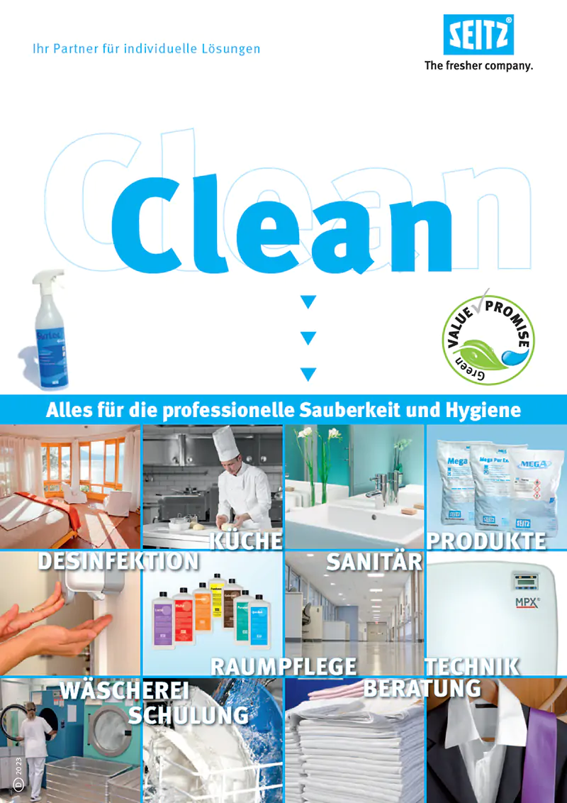 Cover der Broschüre: Clean