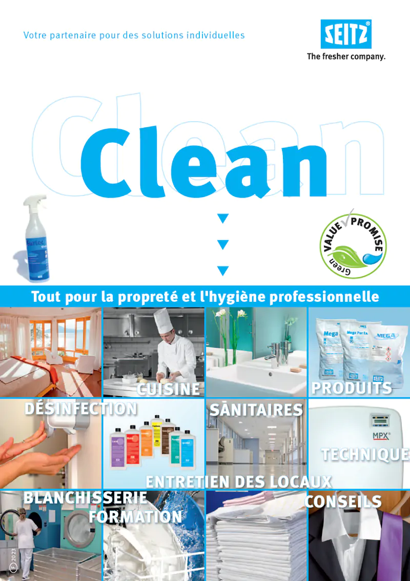 Couverture de la brochure : Clean