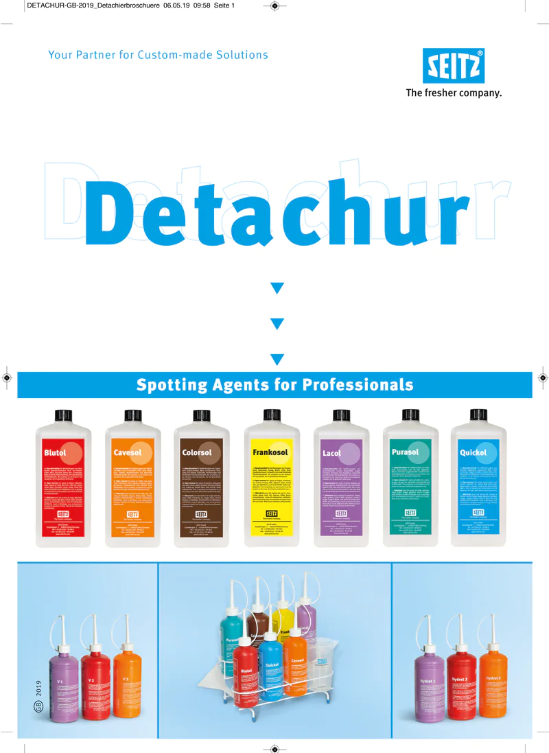 Cover of the brochure: Detachur