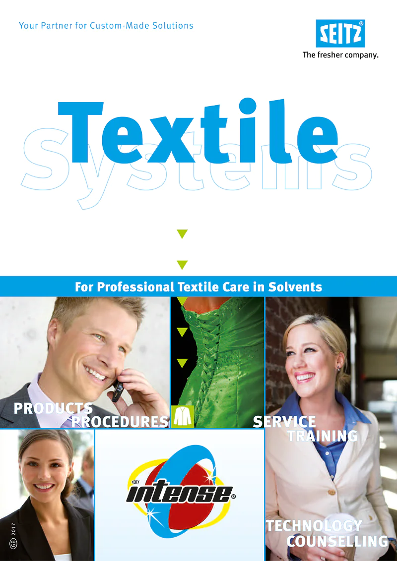 Cover of the brochure: Textile Systems